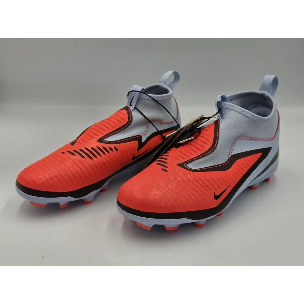 Nike Phantom 6 High Academy MG Laceless Soccer Cleats Size 2Y Youth HQ2042-400